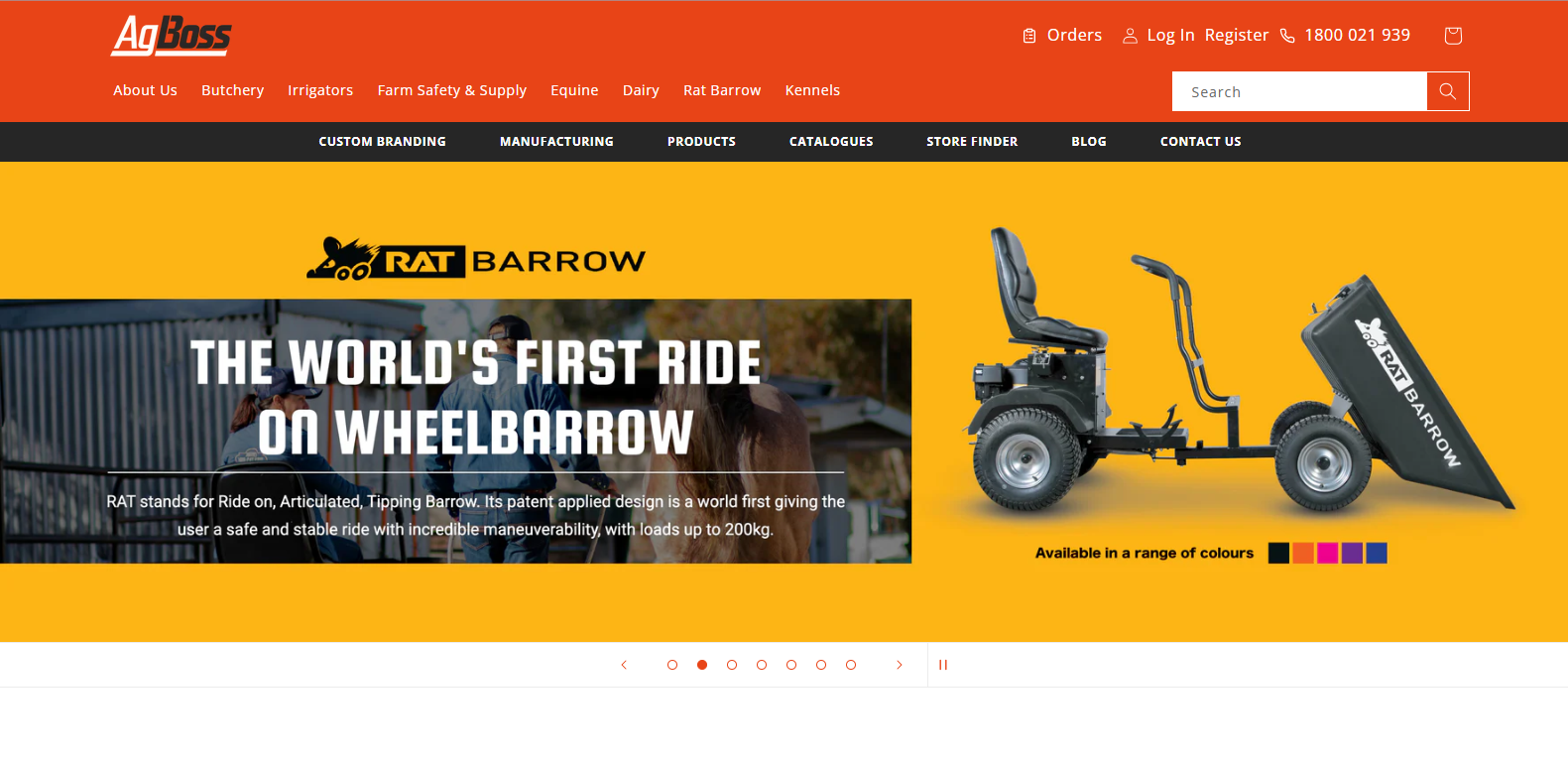 AgBoss - Farm & Hardware E-commerce Store