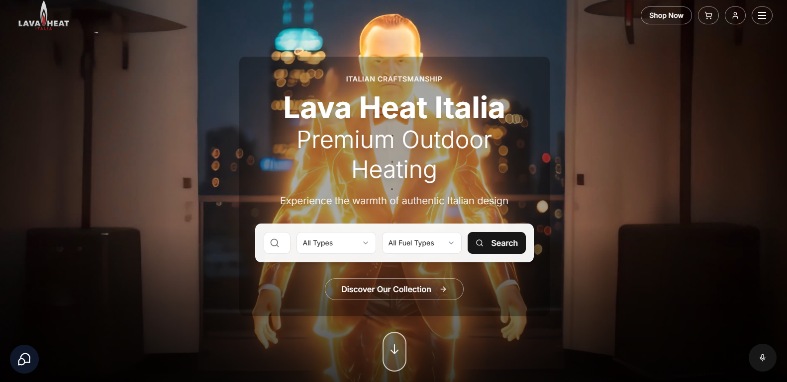 LavaHeat.shop - Heating Products E-commerce Store